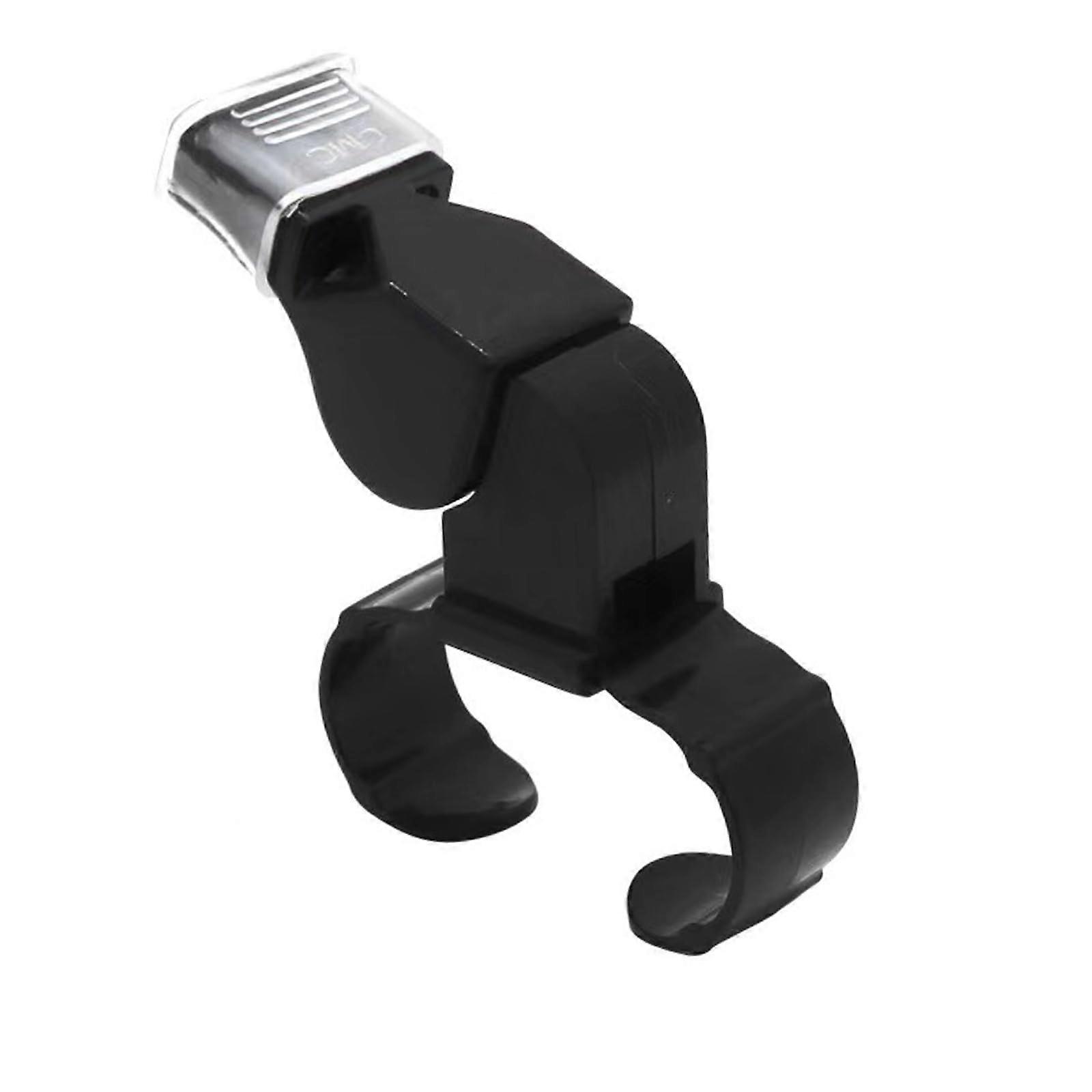 Referee Plastic Whistle Outdoor Loud Finger Grip Official Handheld Classic Style Durable