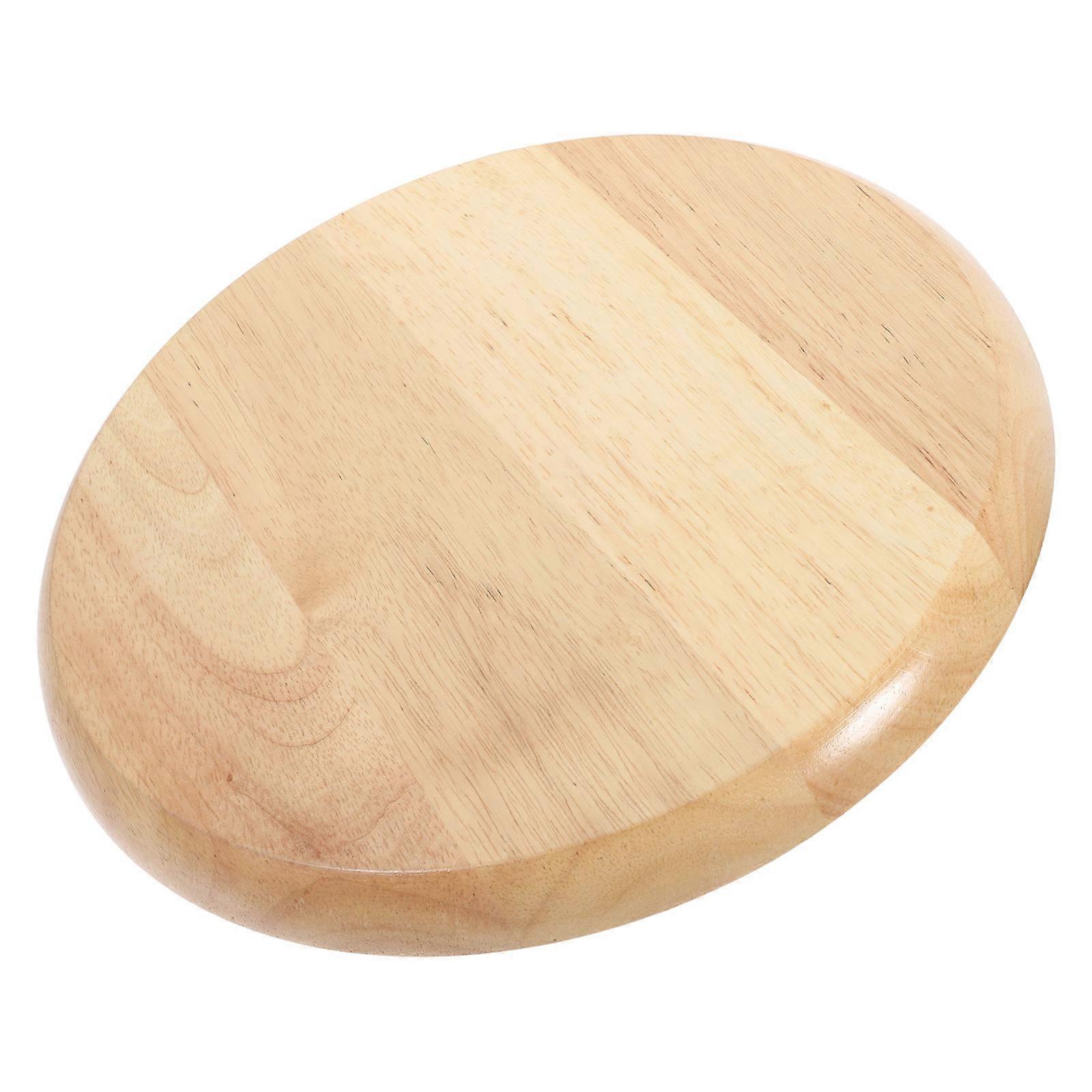 Wooden Round Stool Seating Part Bar Chair Replacement Seat 8Pcs