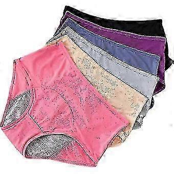 8XL a L Calcinhas à prova de vazamentos para mulheres e homens com incontinência 5 Pack