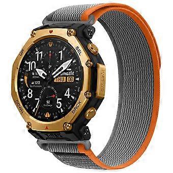 Wild Path Loop Nylon Crochet et Boucle Attache Montre Bande Pour Amazfit T-Rex 3 Pro