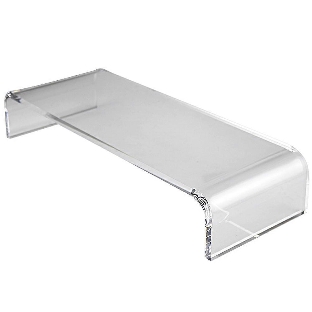 Computer Monitor Stand Lift Acrylic Riser Neck Pain Prevention Office Environment 52.70X19.00X9.30CM Fracture Resistance 1Pack