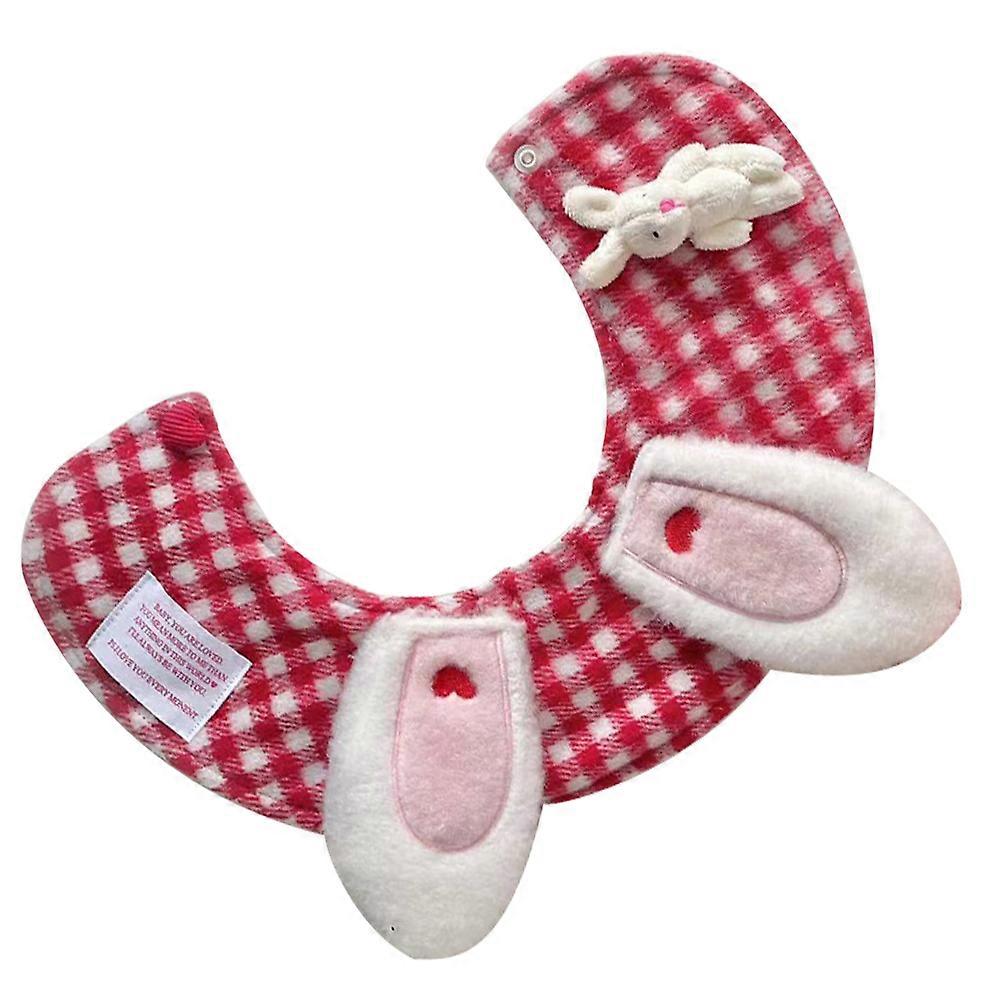 Dog Neckerchief for Easter Use 2Pcs Cotton Adjustable Pet Bib