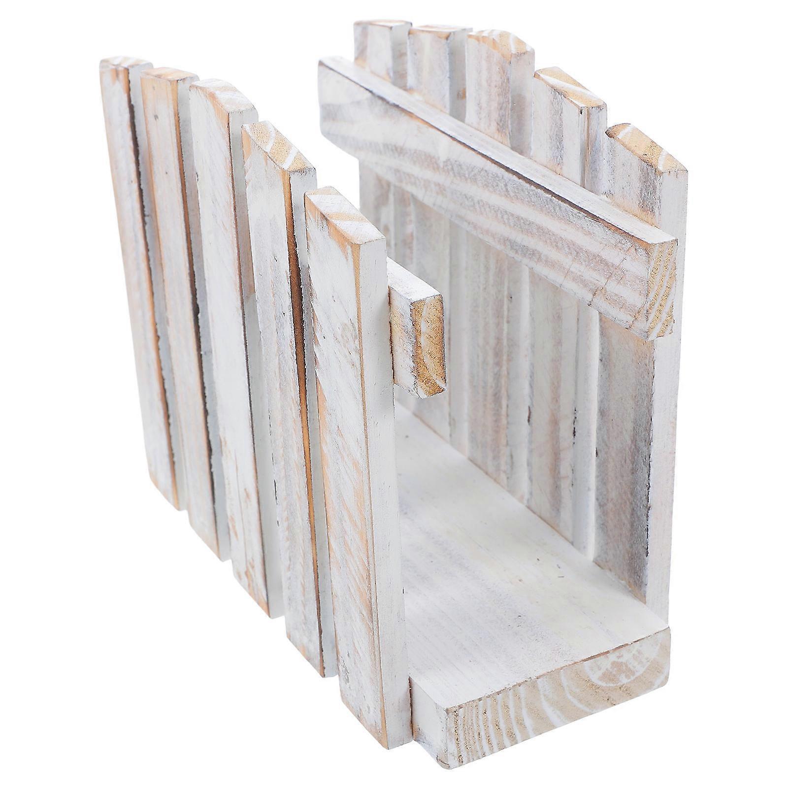 Wooden Napkin Holder for Table with Vintage Design for Home Use 2Pcs