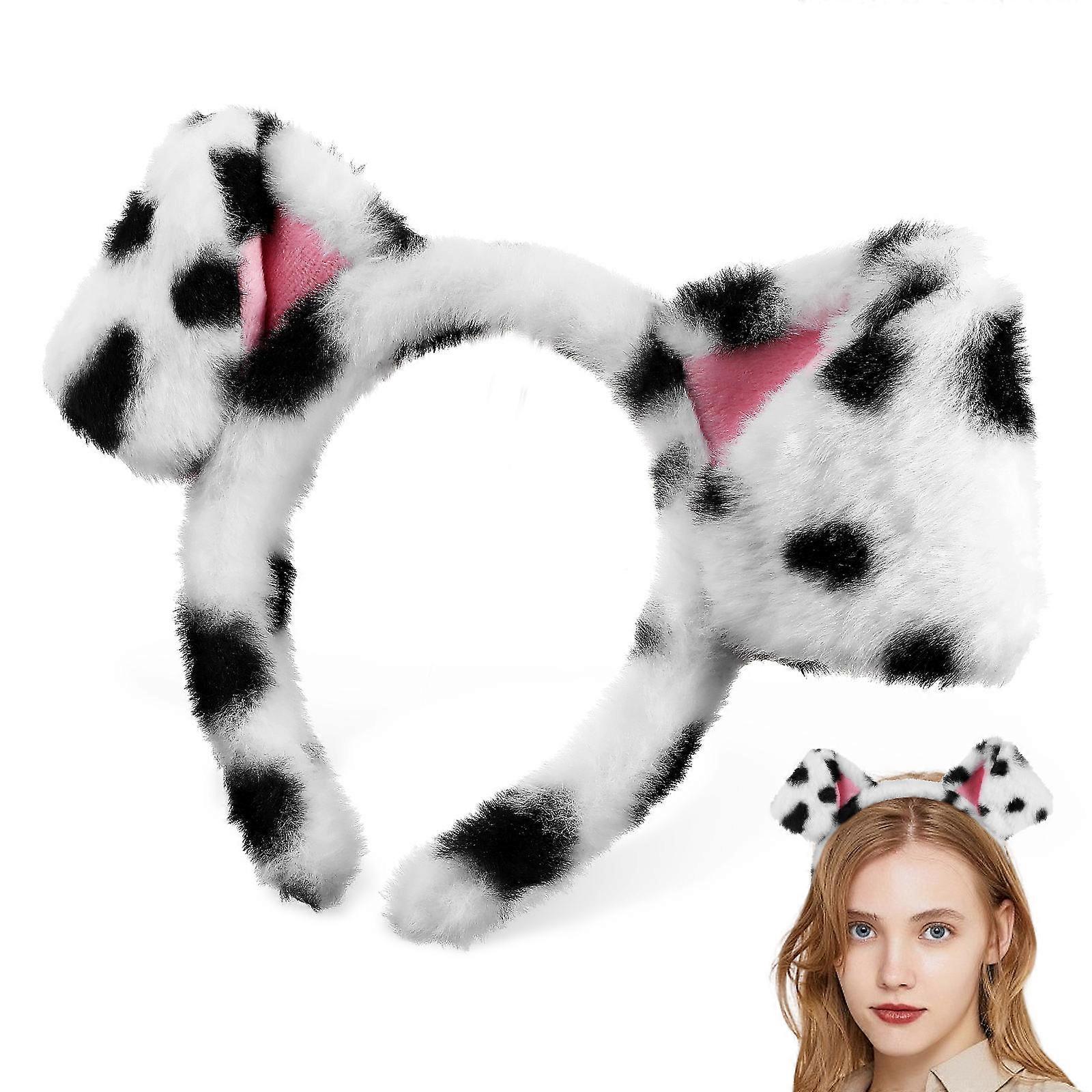 Animal Ears Headband Dalmatian Style Themed Events Accessory 1Set