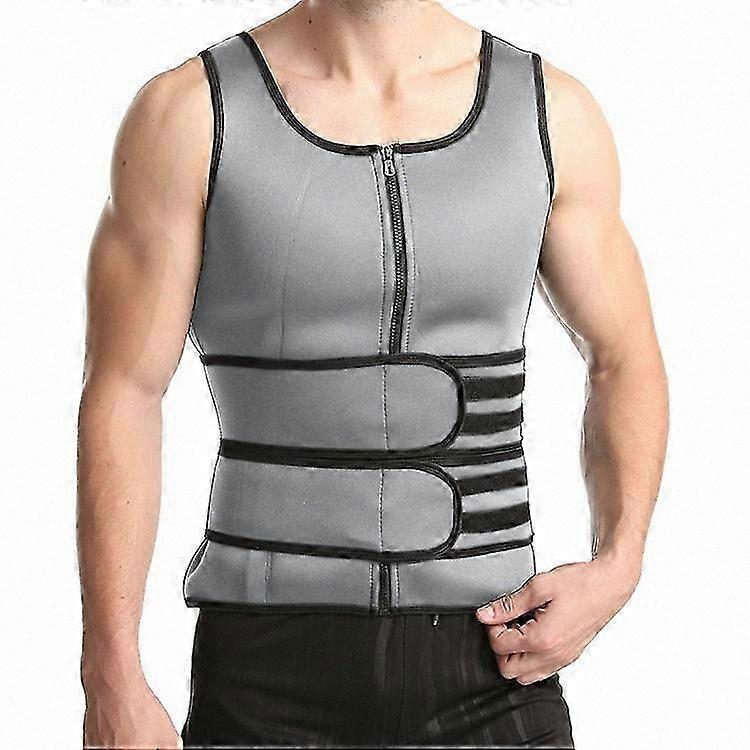 Men's Back Support Vest for Exercise and Posture Enhancement