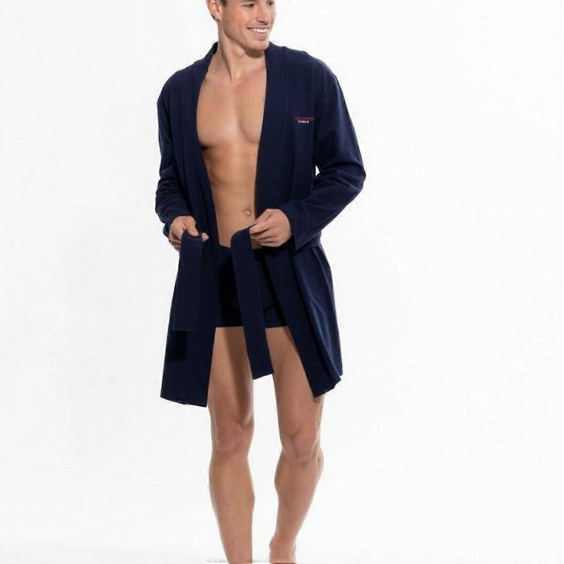 Peignoir Bleu Marine