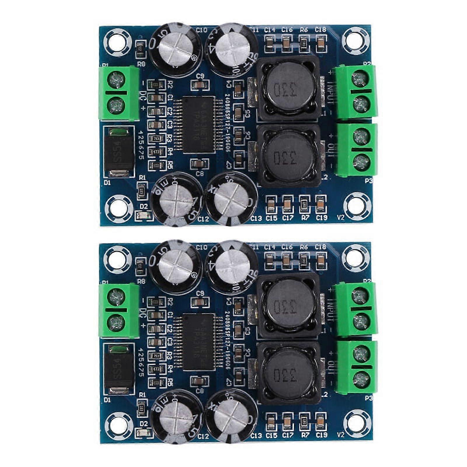 2X XH-M311 Mini Digital Amplifier Board TPA3118 Audio Amplifier Board Audio Power Amplifier Module Mono 60W