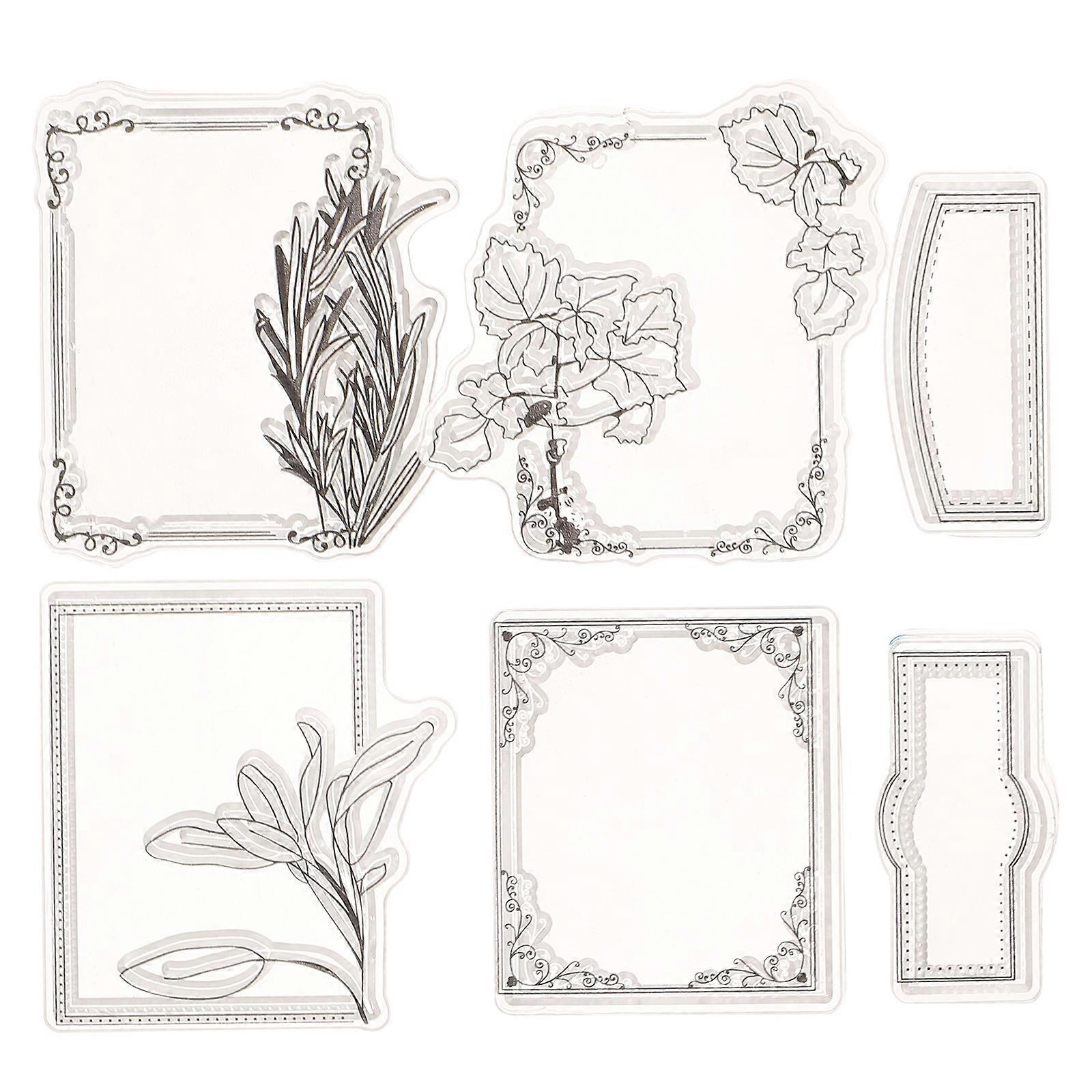 Embossing Flower Stamp For Card Making And Scrapbooking 5.00X4.00X0.20CM 1Set