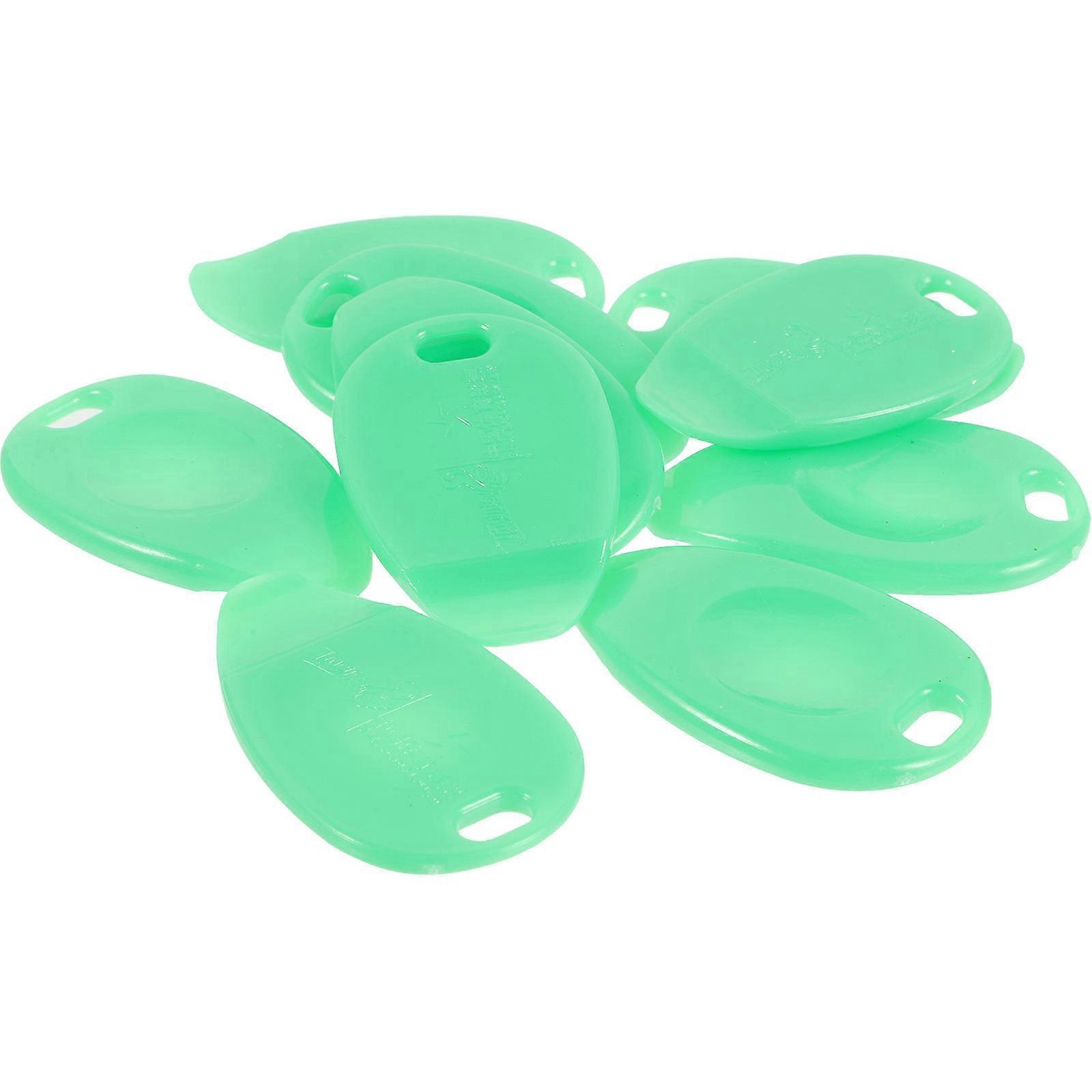 Plastic Scratcher Tool for Daily Use 10Pcs Light Green Set