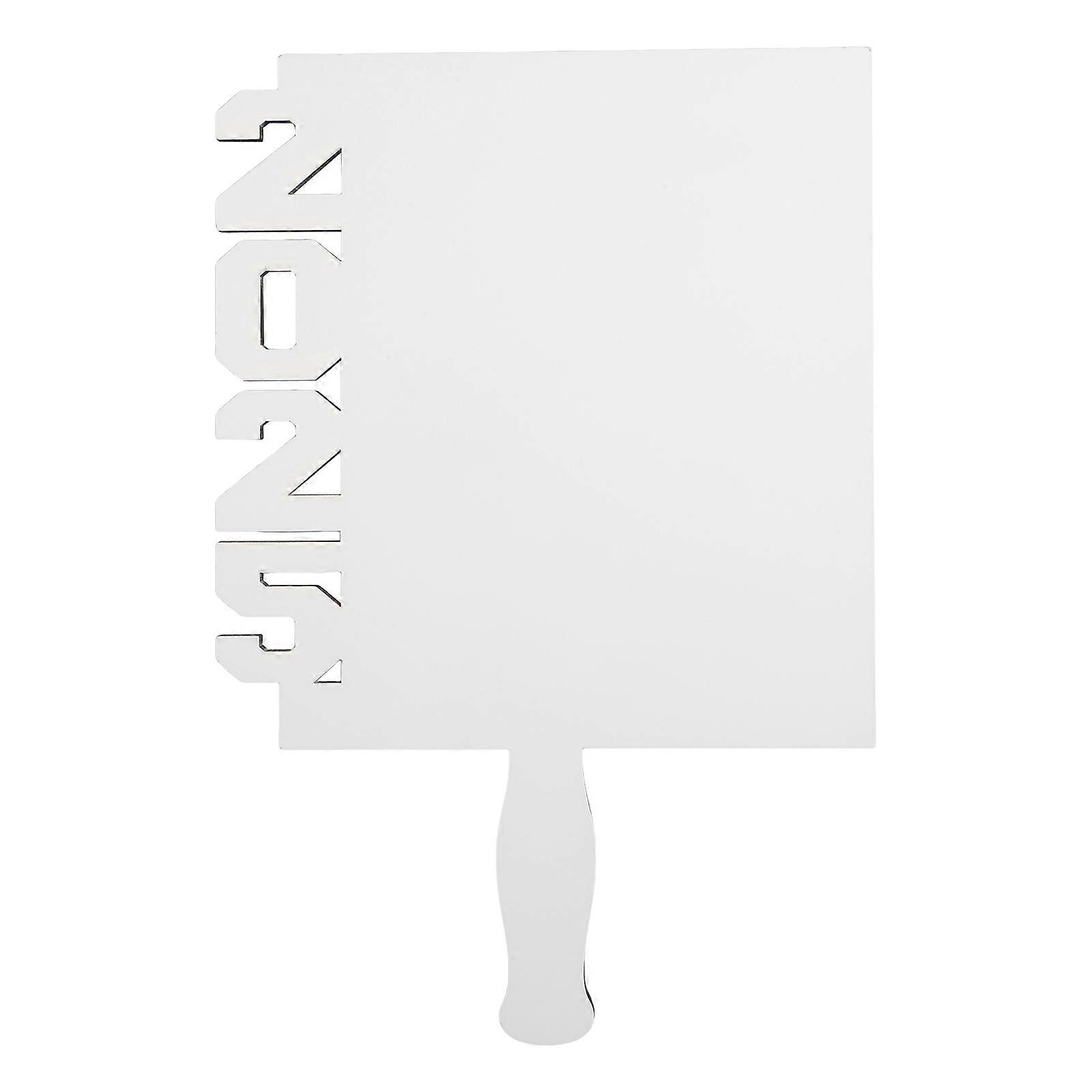 Sublimation Blank Photo Frame 3Pcs Graduation Fan Design Suitable for Graduates and Students Memory Preservation