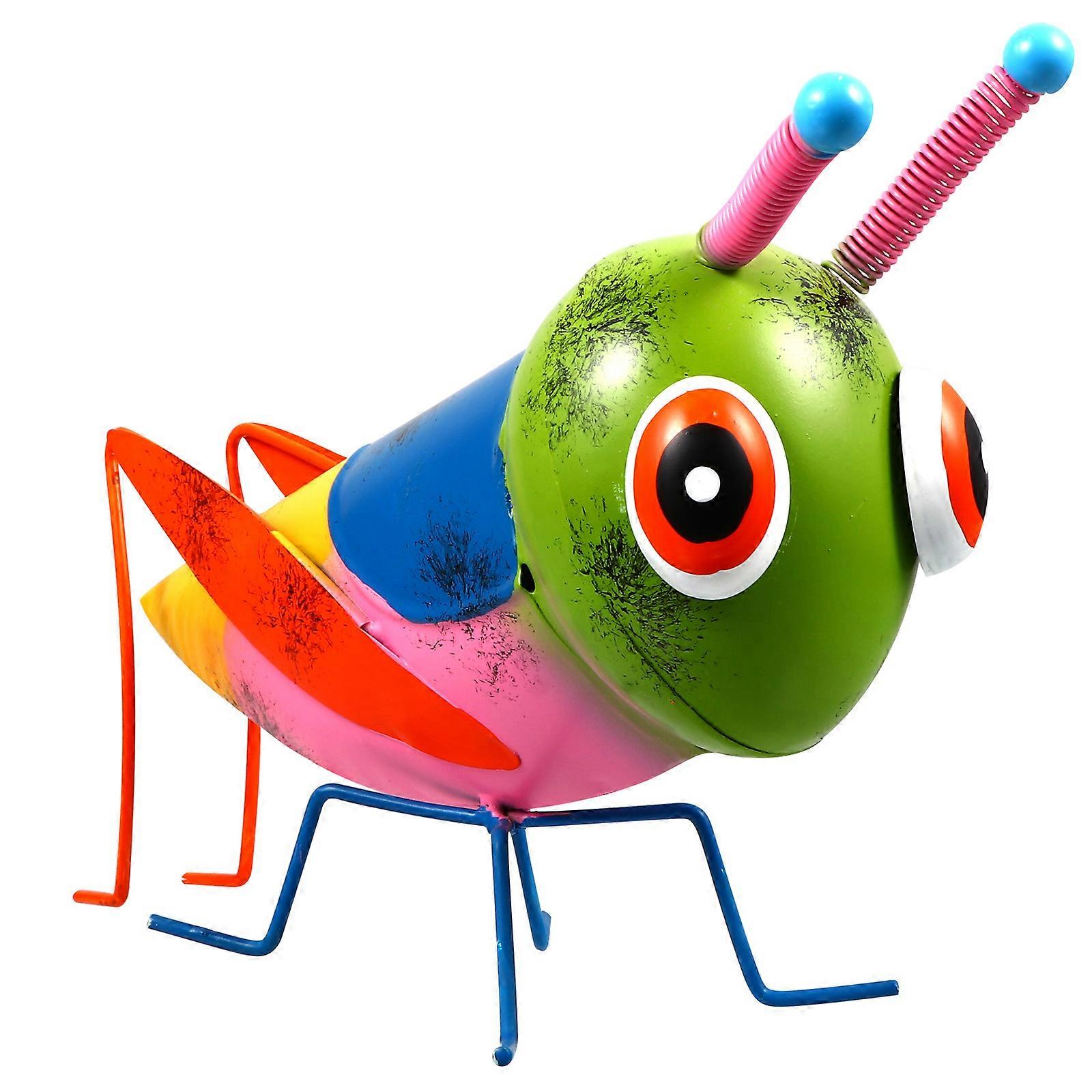 Figurine Decoration Iron Craft Model for Decoration Use 2Pcs