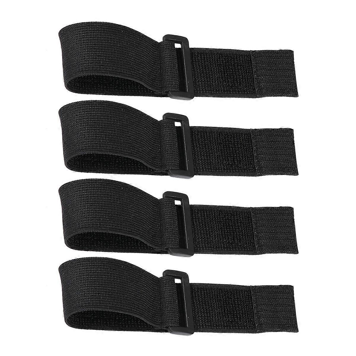 Durable Nylon Sticky Straps Hook and Loop Tape for Daily Use 4Pcs
