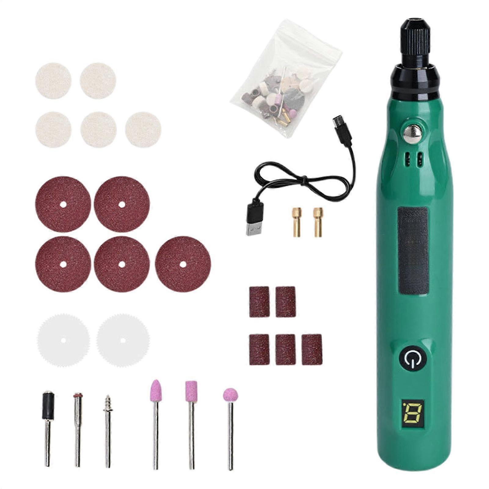 Pen Engraver USBCharging Rotary Electric Tool Portable Drill With Multiple Speed Modes For Sanding Polishing Cutting