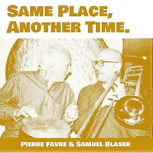 Pierre Favre & Samuel Blaser - Same Place, Another Time  [VINYL]
