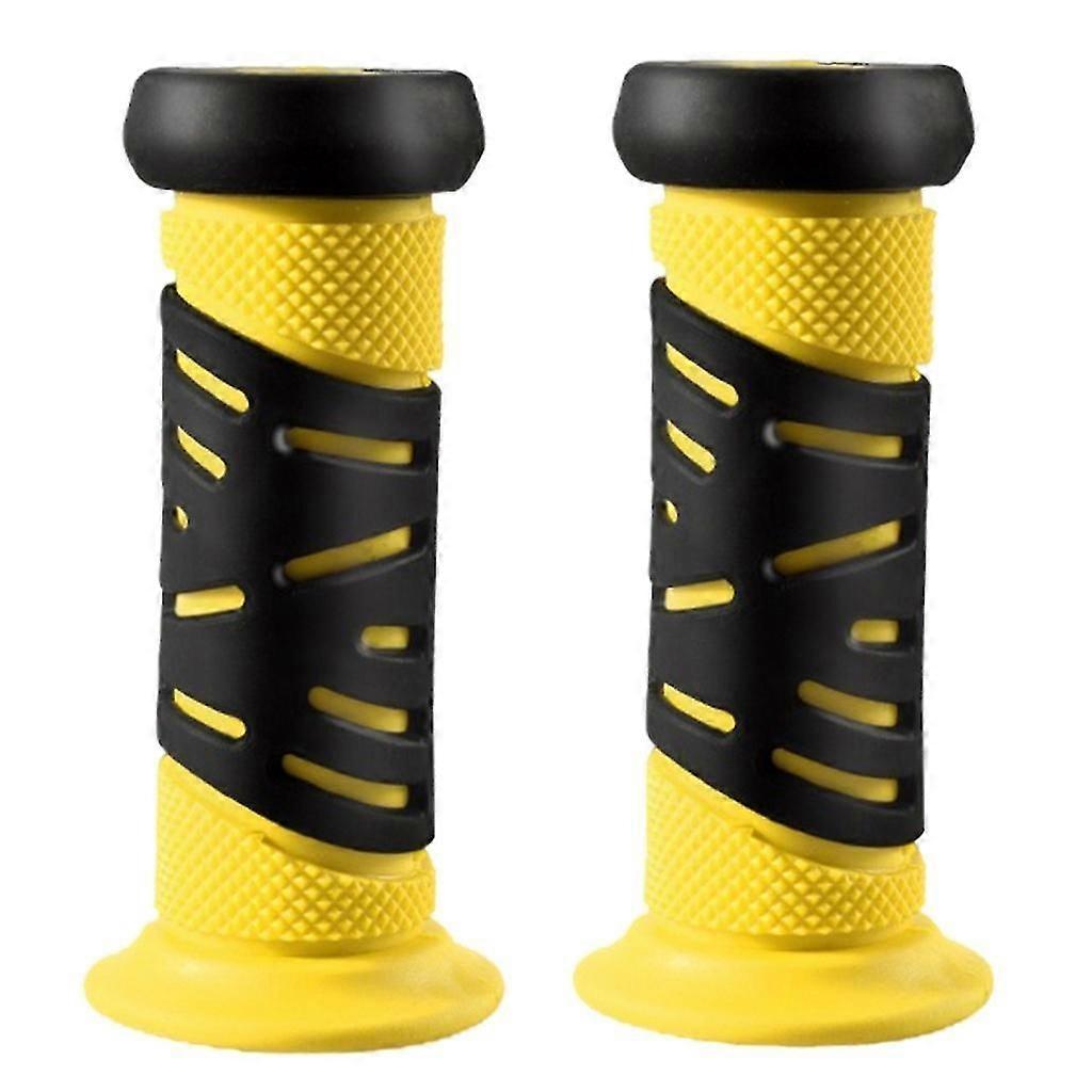 1ペア滑り止めソフトラバー子供用自転車ハンドルバーグリップキッドバイクグリップ