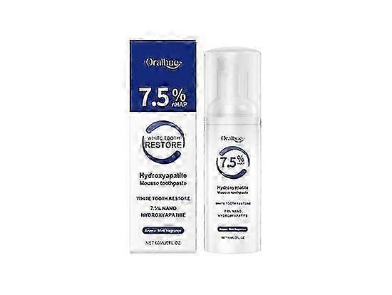 Hydroxyapatite Toothpastes for Enamel Protection and Tooth Strengthening, Gentle and Effective Formula,Fresh Breath, Fluoride-Free Toothpaste for Sens