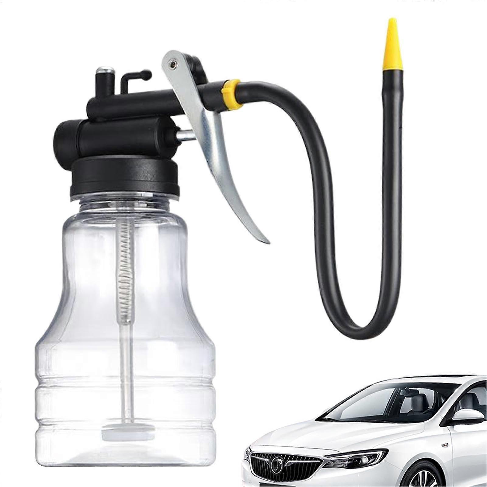 Oiler Lubrication Oil Can Transparent Pressure Thumb Pump 250ml Manual Oiling Bottle For All Lubrication Needs