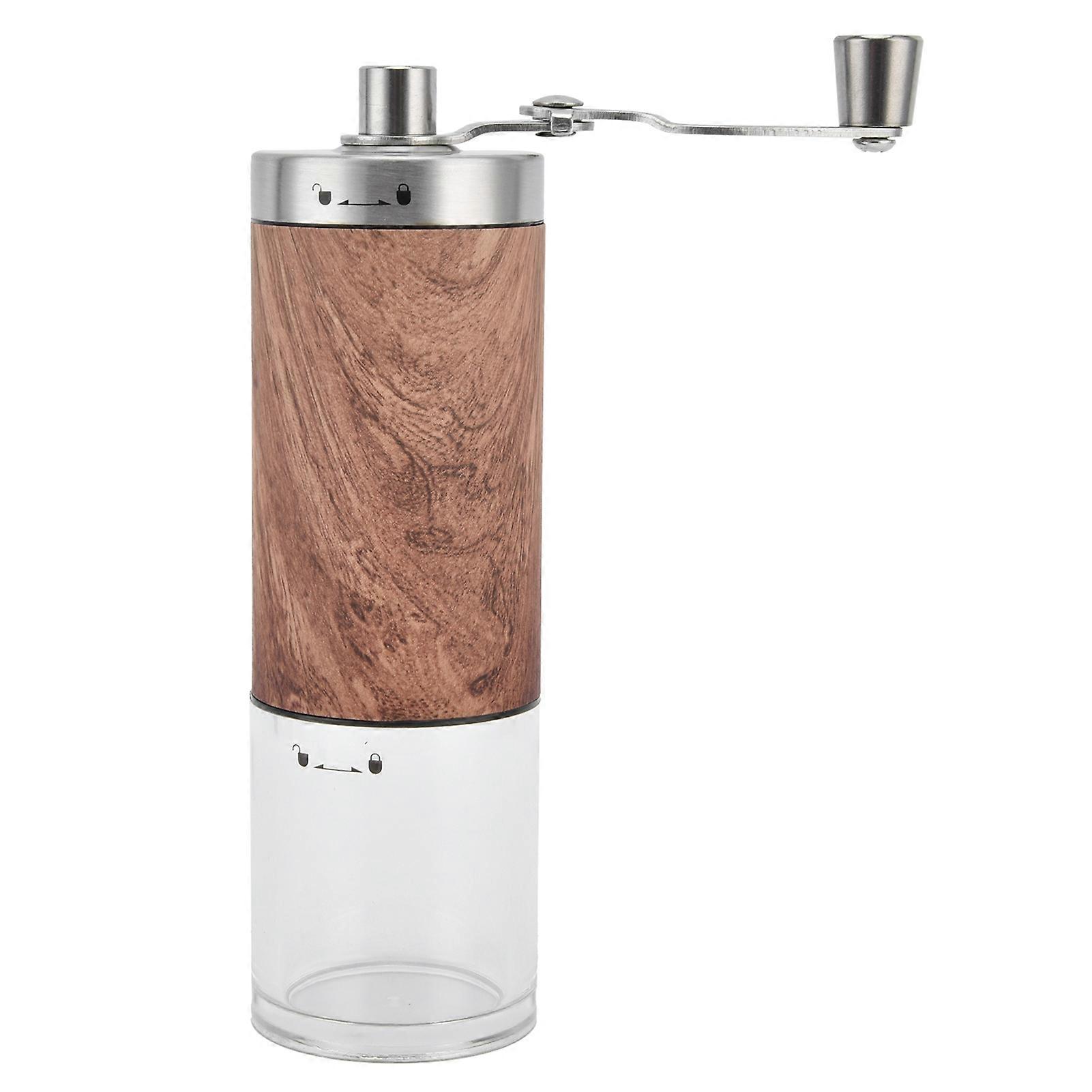 Coffee Grinder Adjustable Thickness Ergonomic Handle Portable Manual Coffee Grinder