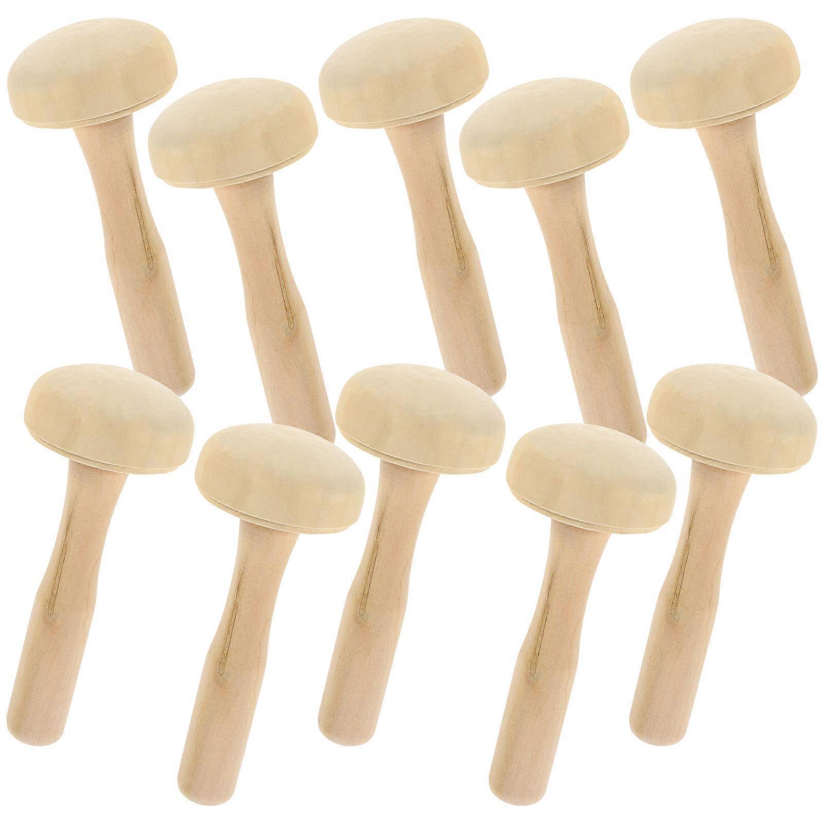 Wooden Ink Roller for Printmaking 40Pcs Durable Art Rolling Tool