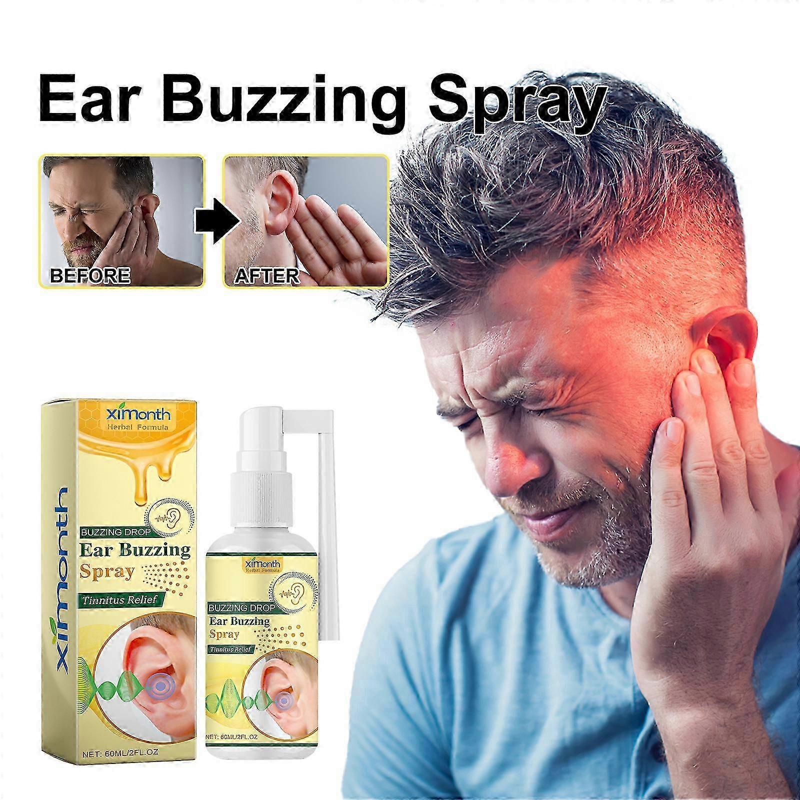 Suitable for Tinnitus Relief Spray, Ear Buzzing, Ringing Ears