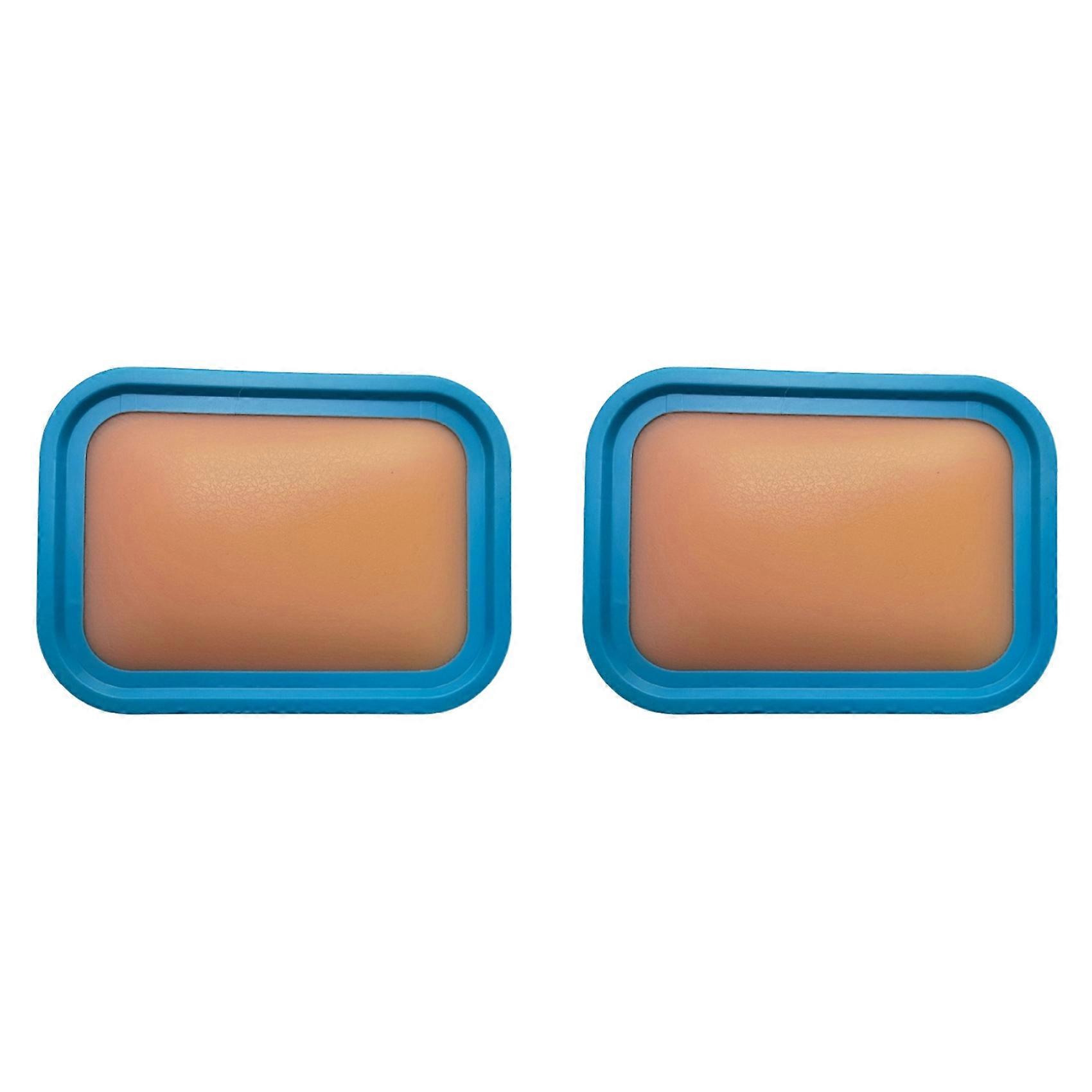 2X Acupuncture Skill Learning Practice Simulation Skin Model Acupuncture Training Bag Practice Board