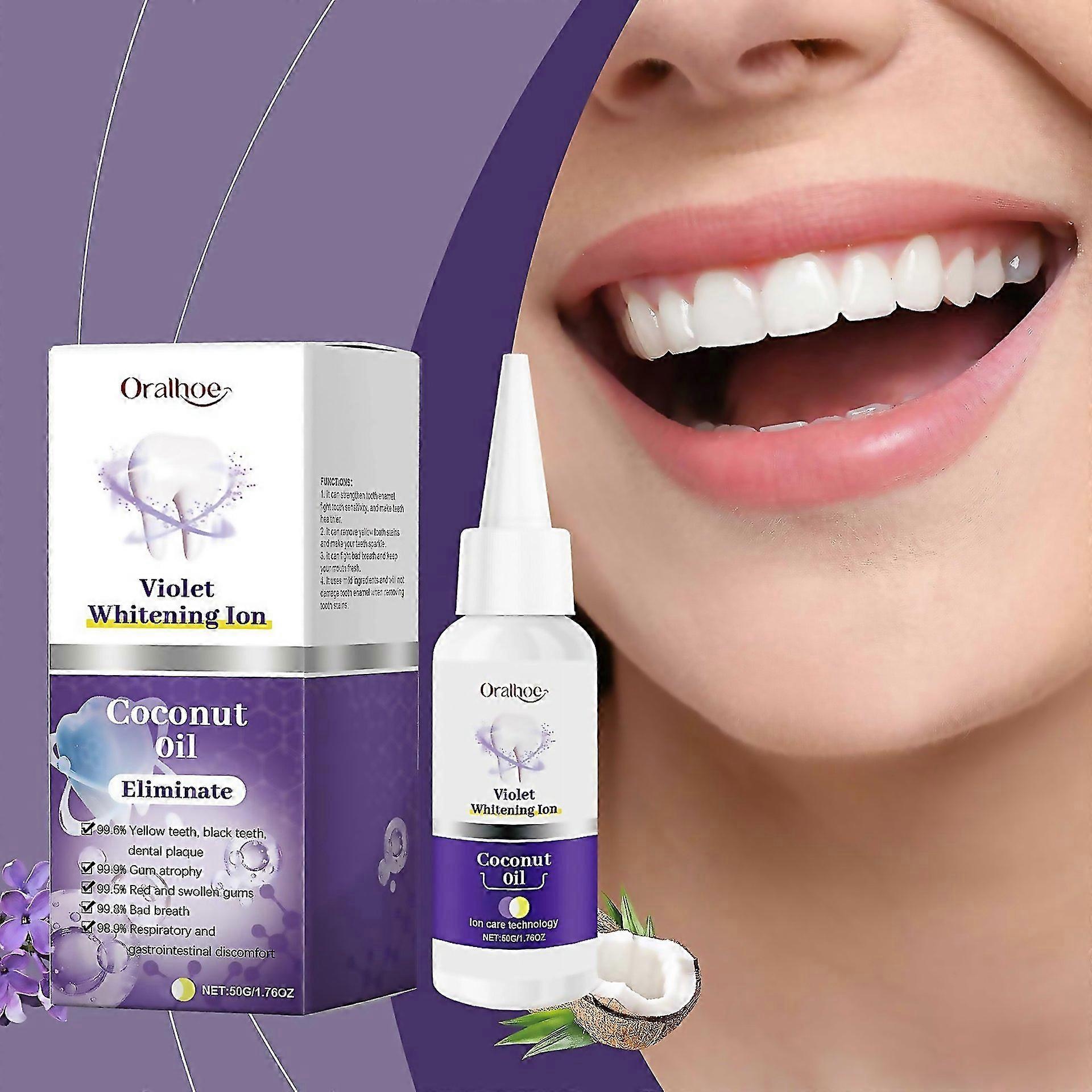 For Whitening Ion Toothpaste Violet Whitening Ion Toothpaste Toothpaste For Teeth Whitening Tooth St