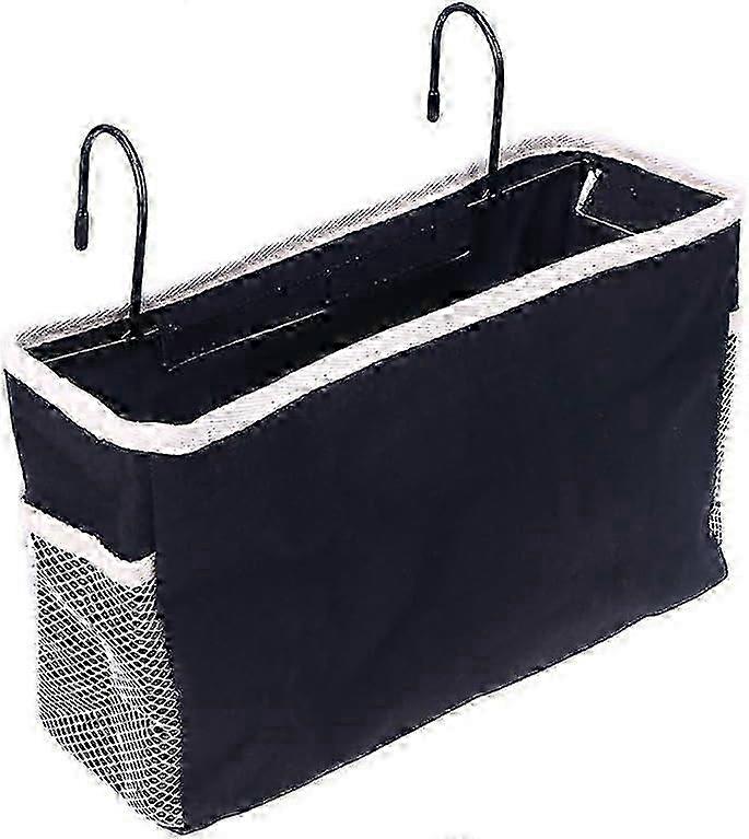 Bedside Storage Caddy Organizer Holder, Hanging Organizer for Dorm Bed Rails