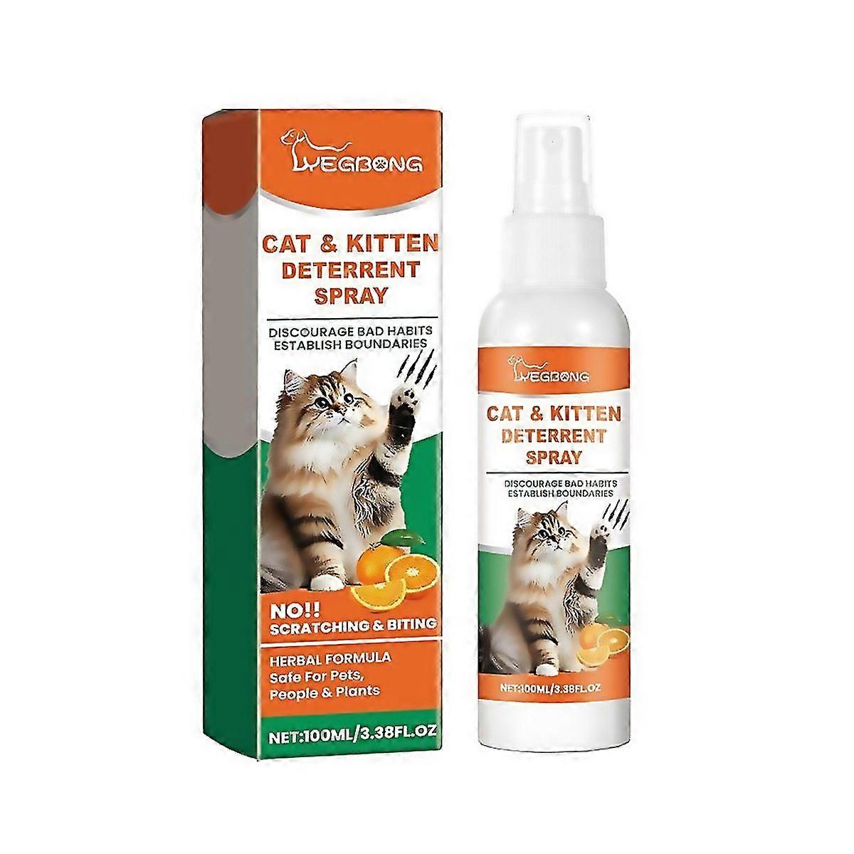 For New Cat Repellent Spray No Scratch Spray For Cats Cat Training Spray Natural Cat Scratching Spra