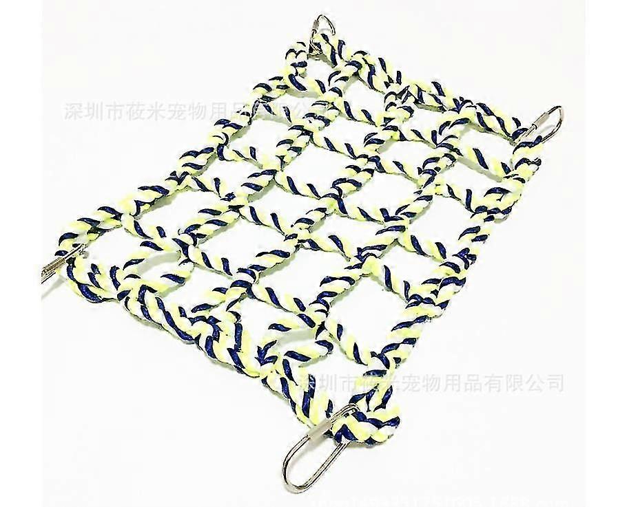 الحيوانات الأليفة تسلق حبل صافي ، الفئران الهامستر الطيور النمس شنقا أرجوحة القطن تسلق حبل سلم أنيما صغيرة