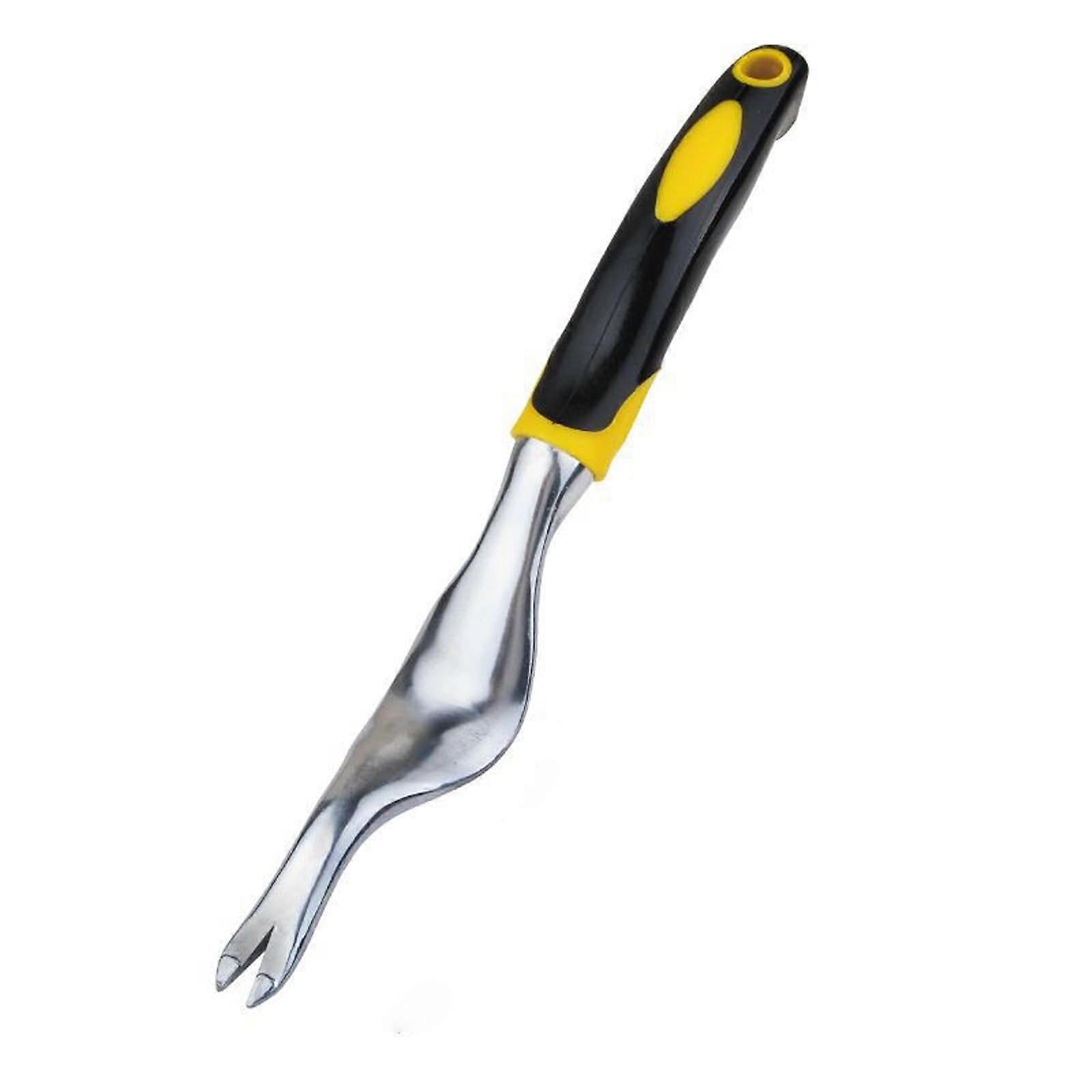 Garden Weeding Tool 29cm Ergonomic Lightweight AntiSlip Grip Transplanting And Root Digging Yellow