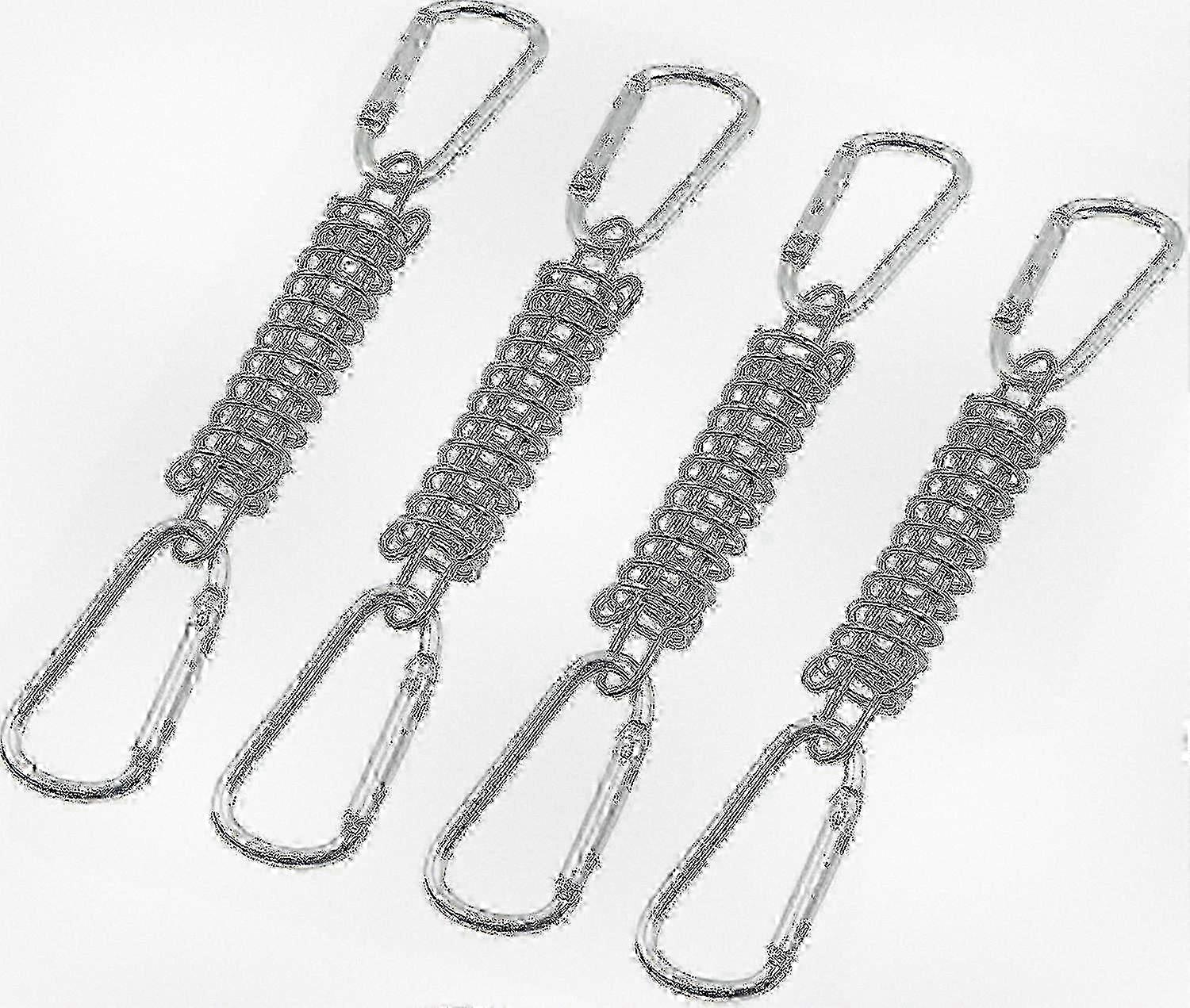 4pcs Awning Fastener Set Tension Spring, Metal Spring Awning Clamp, Durable Sun Shade Sail Mounting Kit