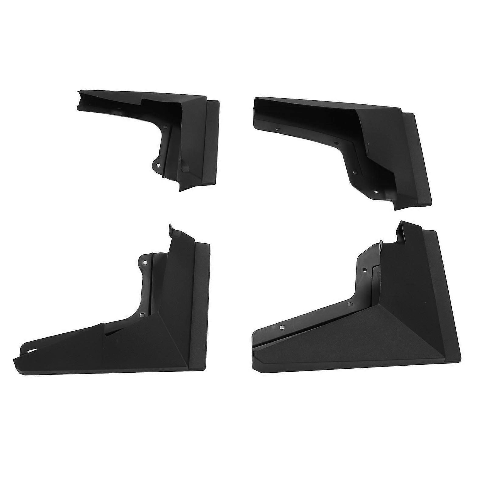 4PCS Car Mud Flaps Front Rear Left Right Prevent Splash Full Protection Easy Installation for Vehicles 