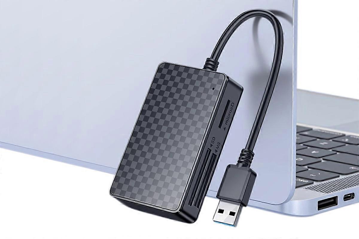 4 In 1 Multi Memory Card Reader USB 2.0 To CF SD TF MS Card Reader