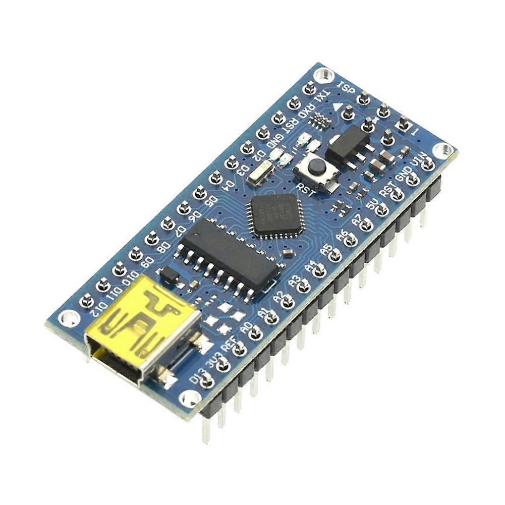 jixopn Atmega168/328 Controller Compatible Board Nano V3 PCB Development Board CH340 Micro Development Board with PIN Headers for Arduino