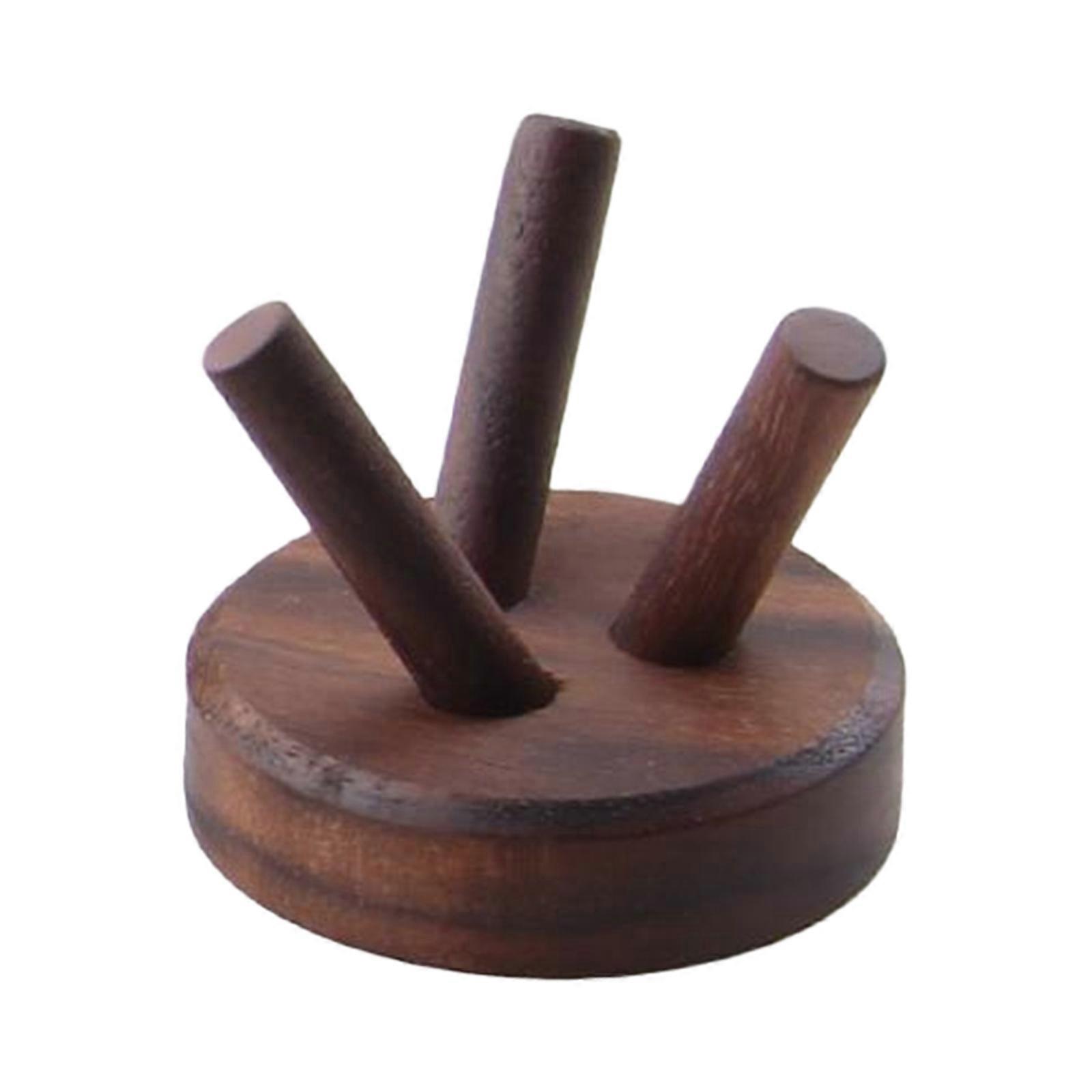 Multipurpose Crystal Ball Holder Wooden Display Rack Stand For Baseball Softball Awards Compacts Design Easy Assembly Multicolor