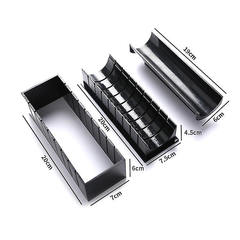 3pcs / set Sushi Maker Moule de riz Japonse Rijst Bal Cake Moule Multifonctionele Moule Sushi