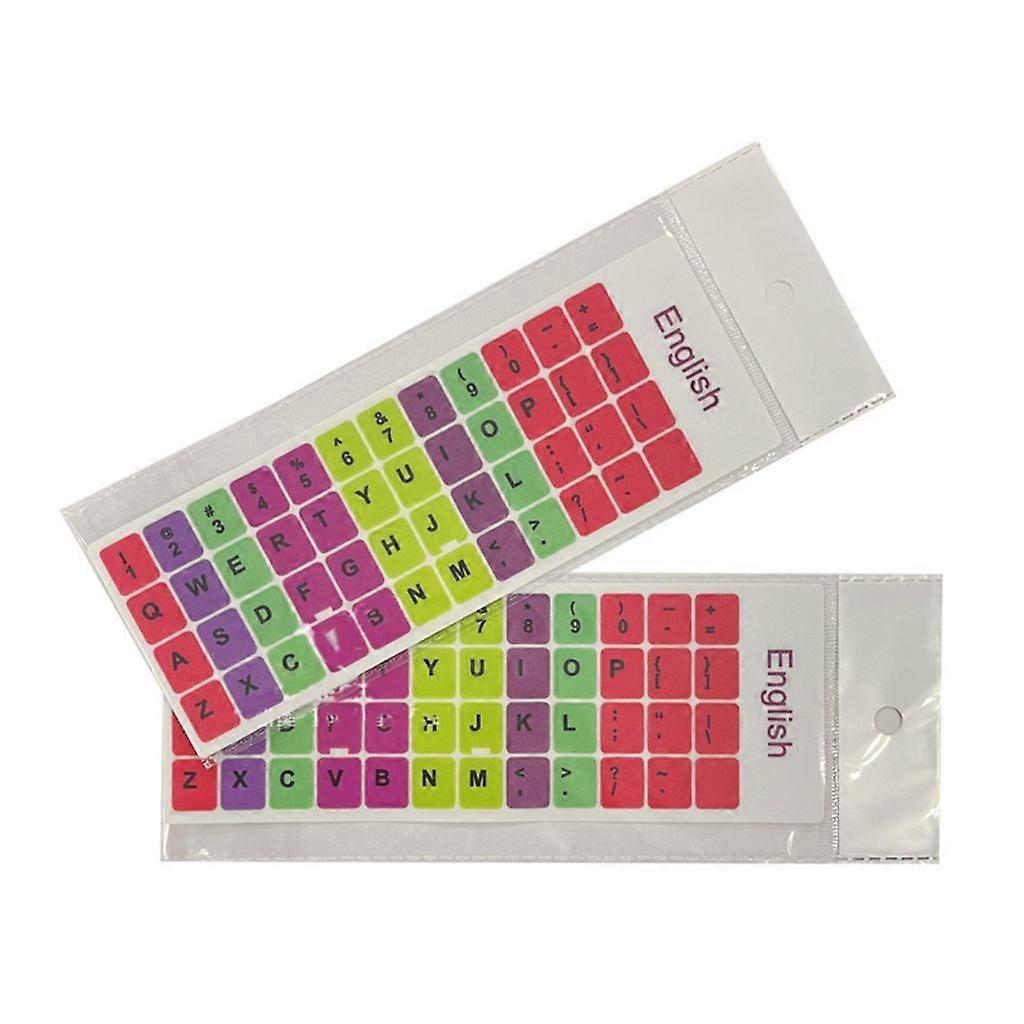 Stylish Key Sticker English Keyboard Stickers Improve Your Visual Experience