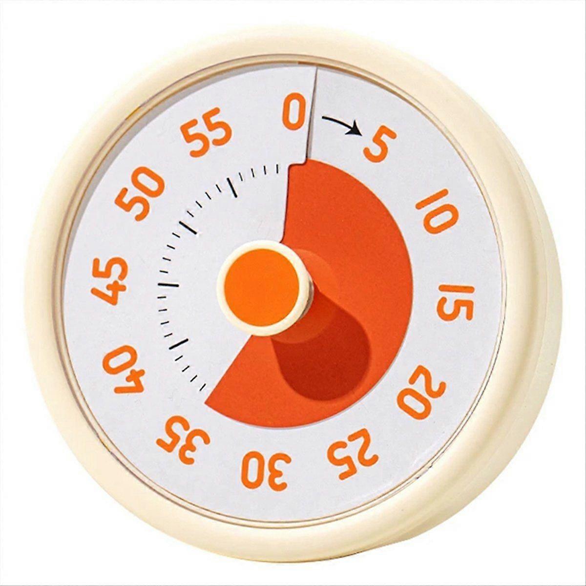 Colorful Visual Timer Manual Rotation Timer Children Classroom Learning Kitchen Cooking Countdown T