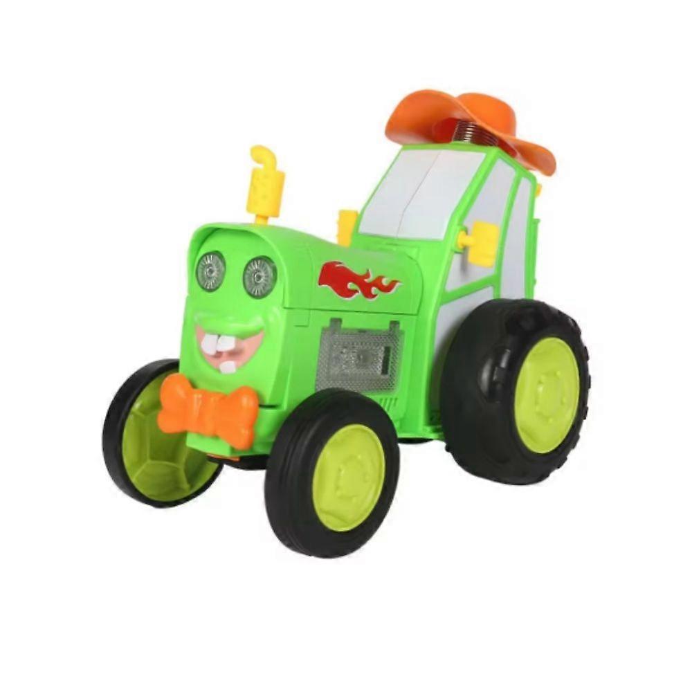 Crazy Jumping Car 360 Rotating Stunt Toy Car Wireless Remote Control Dancing Light and Music