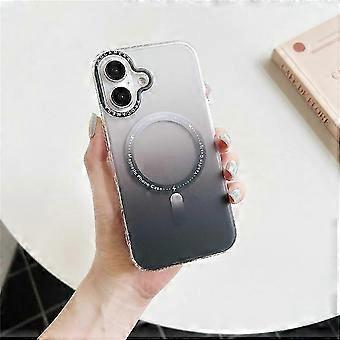 Funda compatible con iPhone 16 Plus. Compatible con MagSafe. Funda rígida de policarbonato con degradado mate IMD (modelo nuevo).