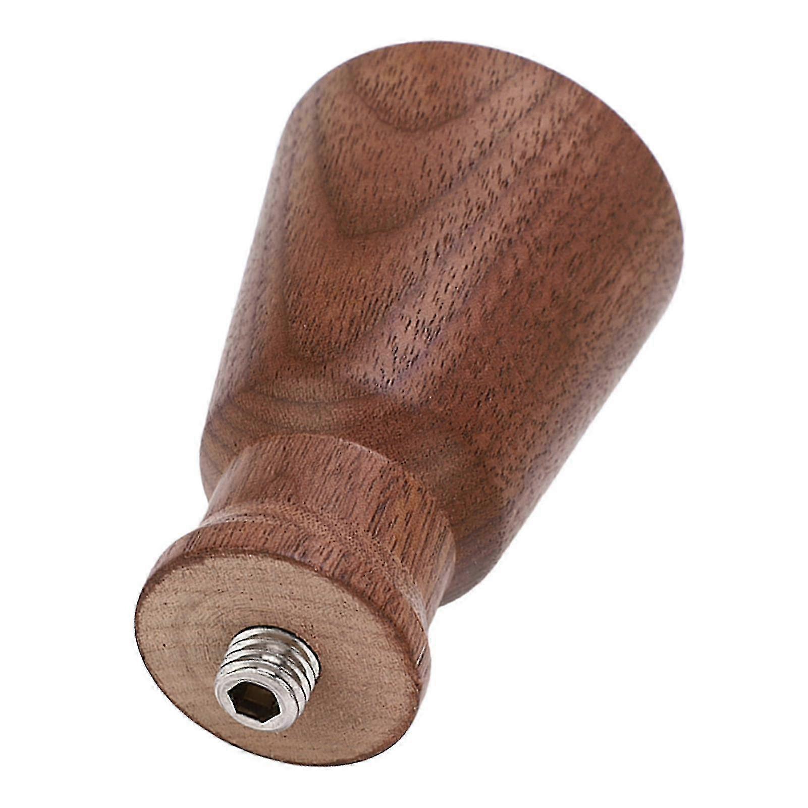 Coffee Machine Portafilter Handle M10 Thread Black Walnut Coffee Filter Wooden Handle for Shop