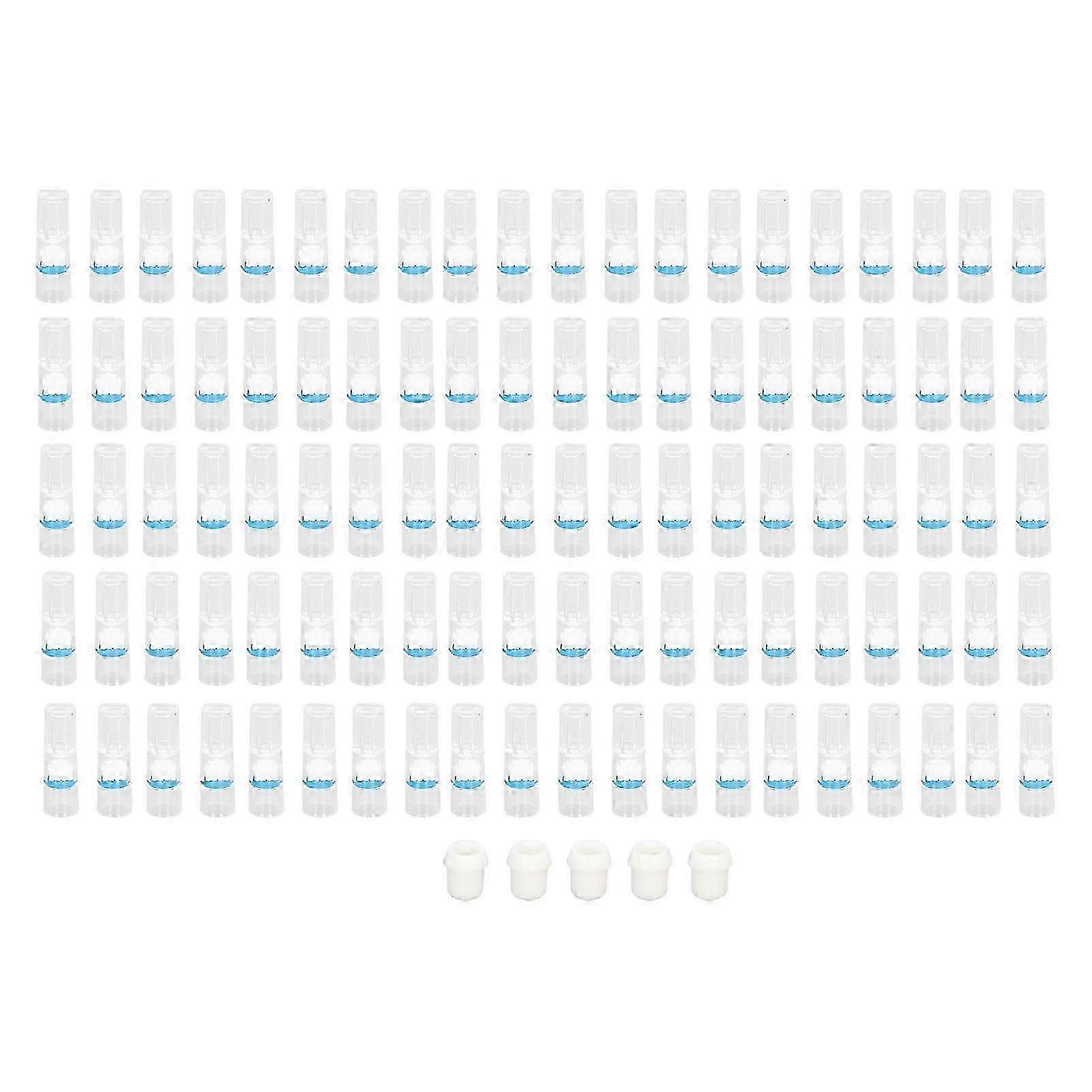 100Pcs Cigarette Tar Guard Disposable Smoking Filter Microporous Multiple Filtration for Less Tar Smoke Stains