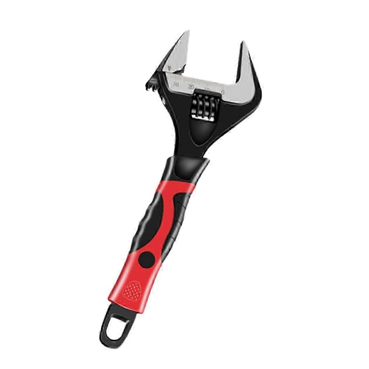 Multifunctional Basin Wrench Tool, Short Handle Chromoly Steel, Compatible with Sink Drain and Flush Systems