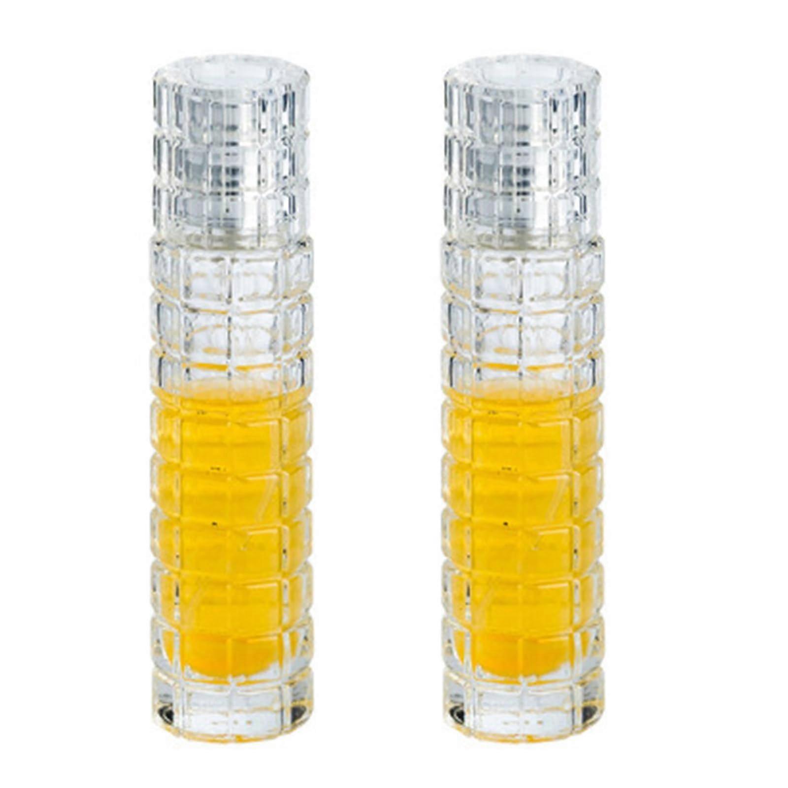 Pack of 2 30ml Glass Cocktail Atomizer Sprayers with Fine Mist and Leakproof Durable Design