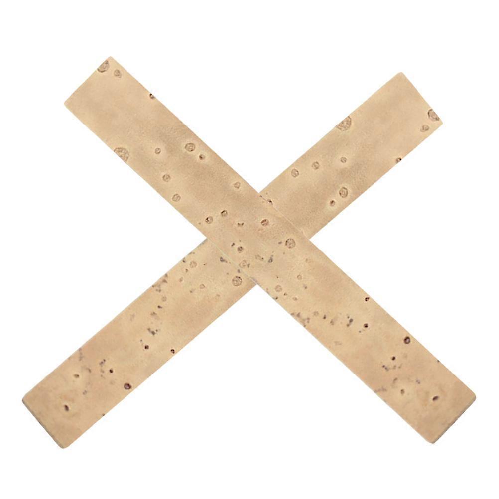 Clarinet Cork Pads Set for Leak Prevention 2Pcs Beige Headjoint Corks