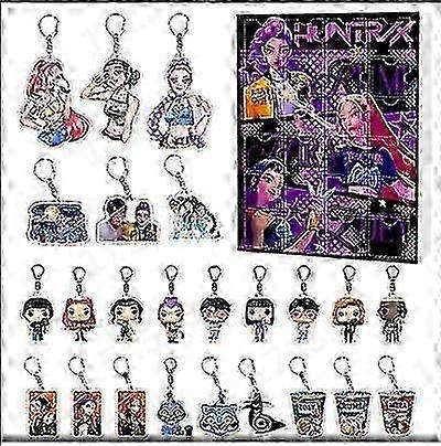 2025kpop Demon Hunter Girls Χριστουγεννιάτικο Ημερολόγιο Αντίστροφης Μέτρησης Blind Box