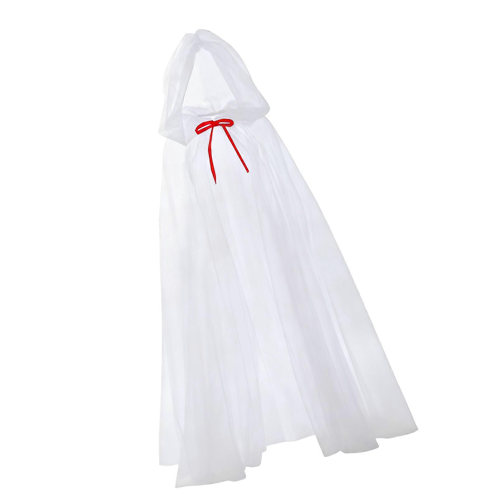 Delicate Netting Witch Cape Halloween Costume Accessory for Theater Performances Cosplay Enthusiasts Multicolor