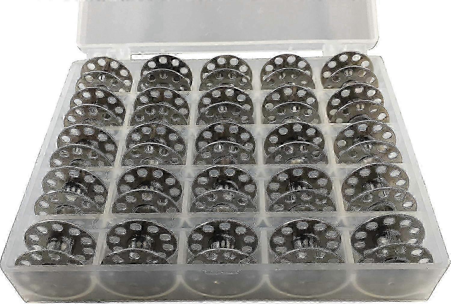 Sewing Machine Bobbins with Storage Box - Organize and Store Your Thread Spools Easily!