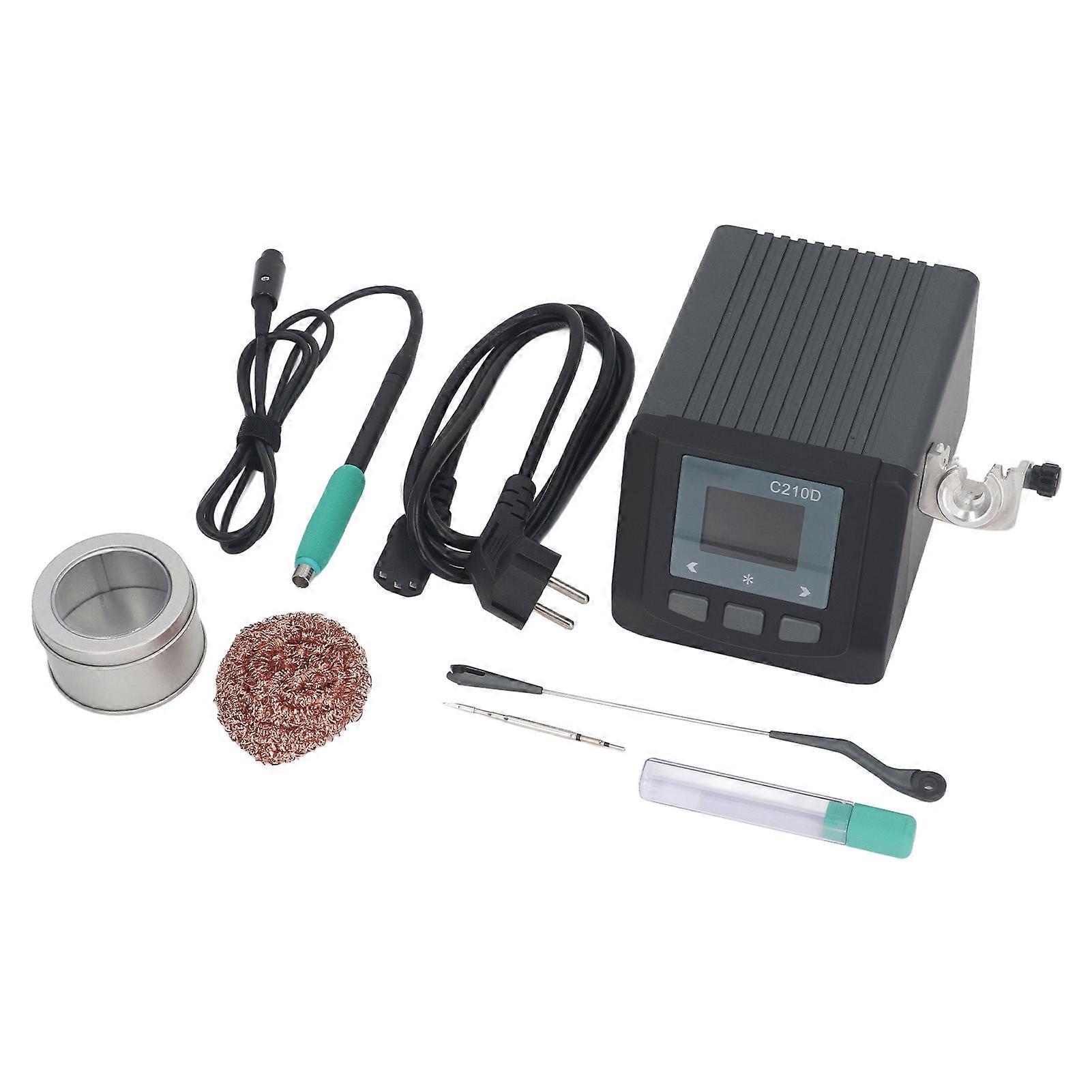 ESD Station Digital Display Temperature Controlled Soldering Iron Kit for Electronic Components PCB Maintenance