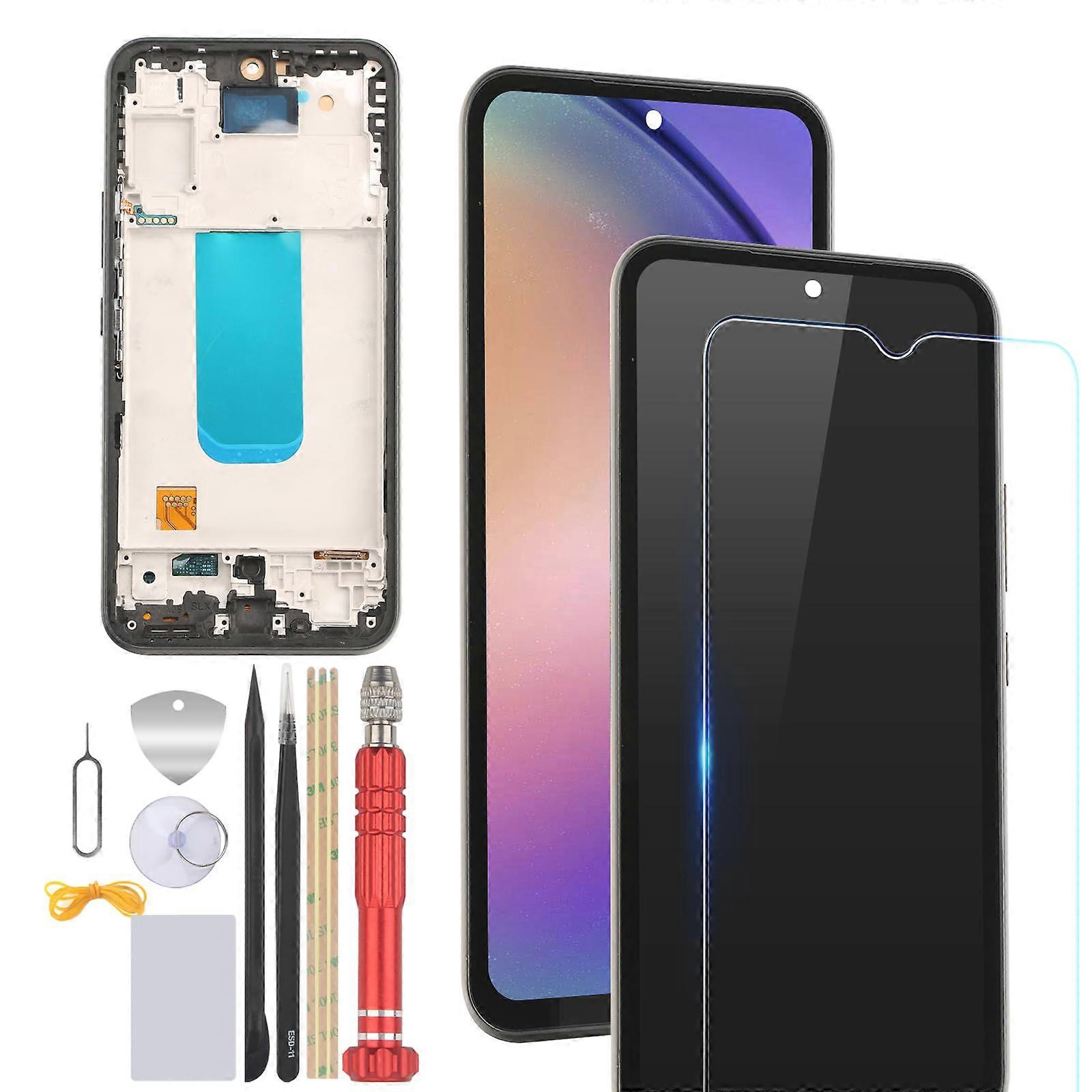 A54 Phone Display Replacement LCD Panel With Adhesive And Professional Repair Tools Multicolor